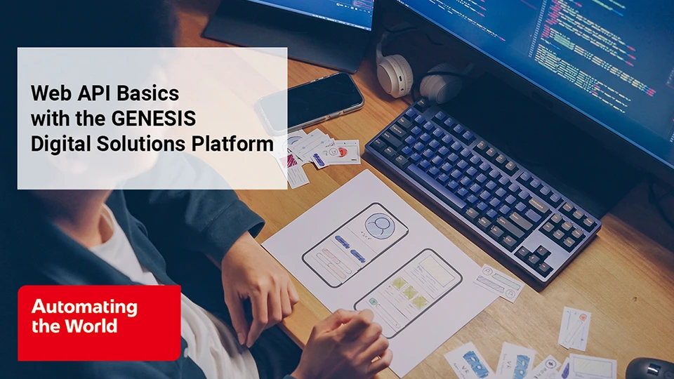Web API Basics with the GENESIS Digital Solutions Platform